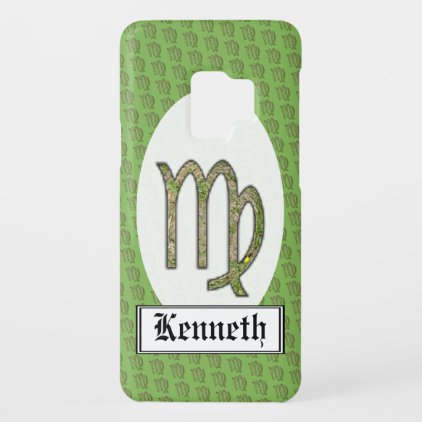 Virgo Zodiac Symbol Element by Kenneth Yoncich Case-Mate Samsung Galaxy S9 Case