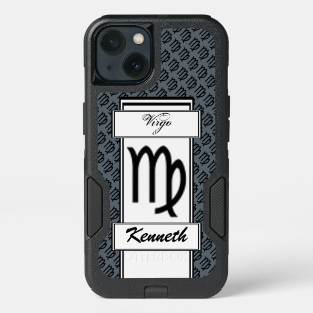 Virgo Zodiac Symbol Standard by Kenneth Yoncich Otterbox iPhone Case (Back)