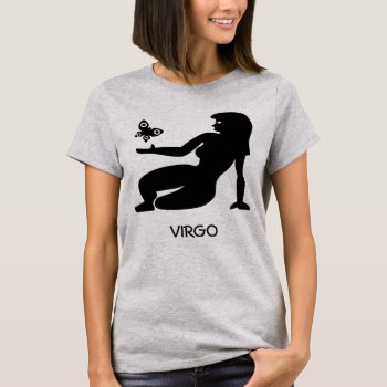 Virgo Zodiac T-shirt by Wesly_DLR at Zazzle