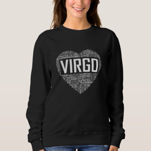 Virgo Zodiac Traits Horoscope Astrology Sign Gift  Sweatshirt