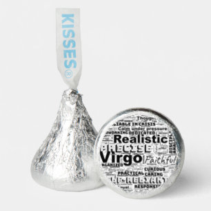 Virgo Zodiac Word Cloud Inspiration  Hershey®'s Kisses®