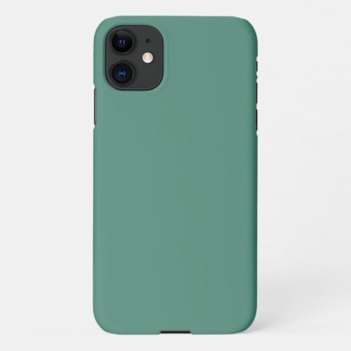 Viridian Solid Color iPhone 11 Case