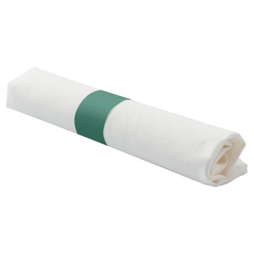 Viridian Solid Color Napkin Bands