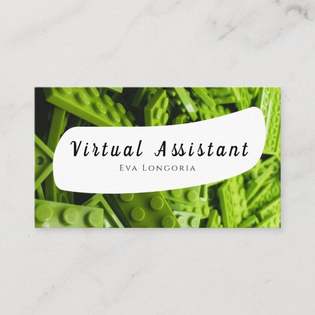 Virtual Assistant Business Card (Front)