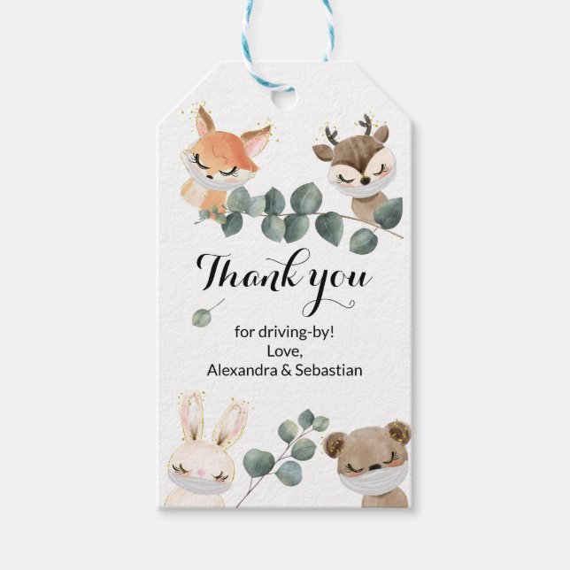 Virtual Baby Shower Gift Tags (Front)