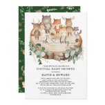 Virtual Baby Shower Greenery Woodland Animals Invitation Virtual Baby Shower Greenery Woodland Animals Invitation