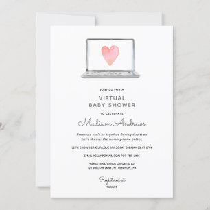Virtual Baby Shower Invitation