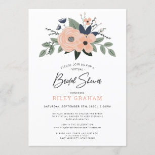 Virtual Bridal Shower Invitation