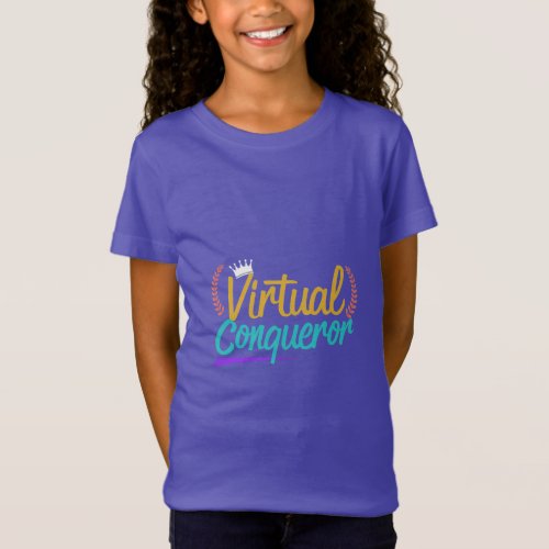 Virtual Conqueror Gaming Champion T_Shirt