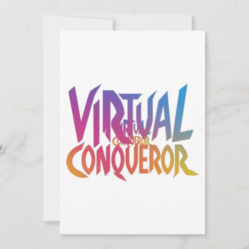 Virtual Conqueror Invitation