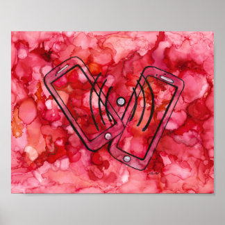  Virtual Cyber Connections via Cell Phones Print