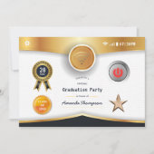 Virtual Graduation Party Invitation (Front)