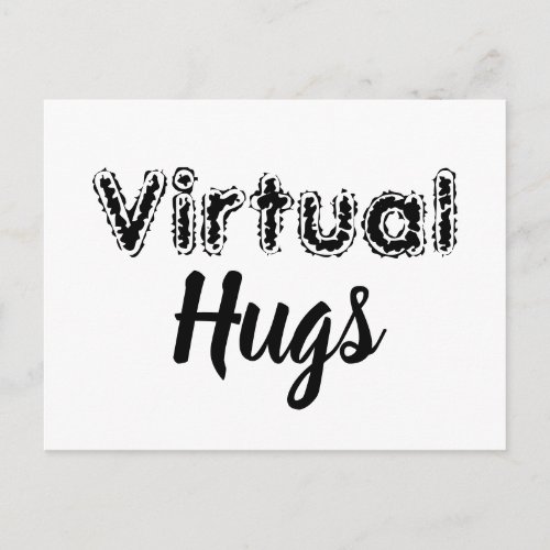 Virtual Hugs Postcard