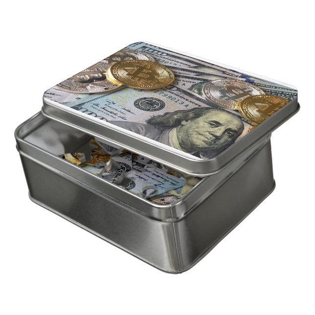 Virtual money Puzzle (Lid Open)