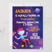 Virtual Reality Birthday Party Invitation (Front)