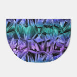 virtual reality, dark crystal gradient : doormat