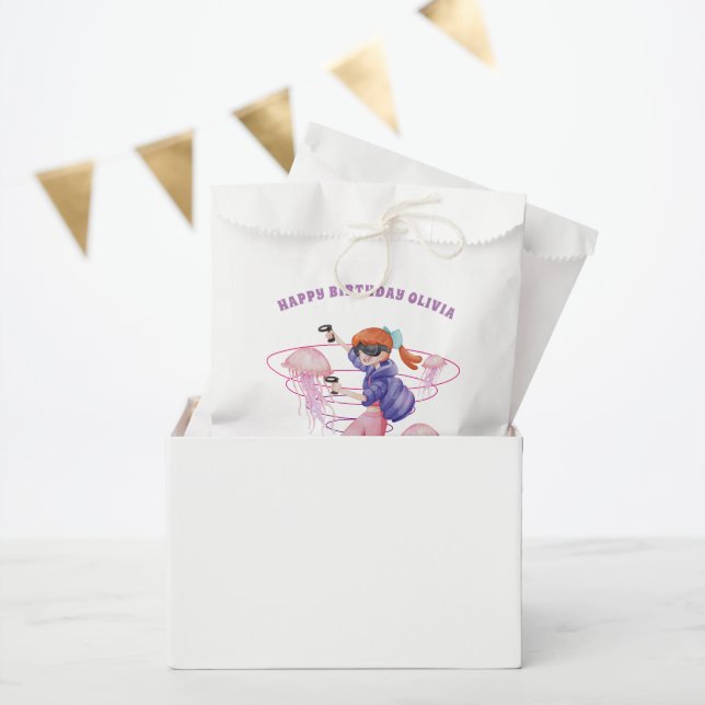 Virtual Reality | Gaming Birthday Thank You Favor  Favor Bag (Party)