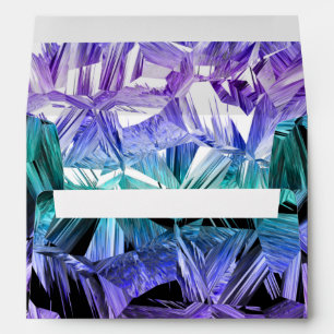 virtual reality, scifi crystal gradient : envelope