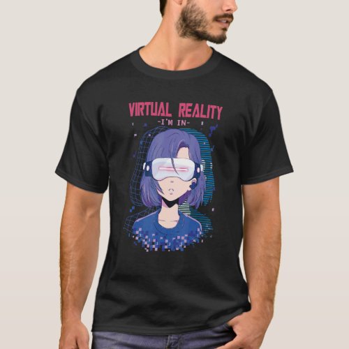 Virtual Reality Vr Gaming Vr Headset T_Shirt