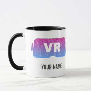 Virtual Reality VR Vintage Gamer Video Glasses Mug