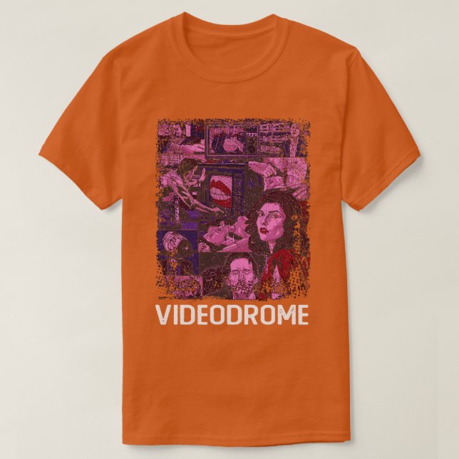 Virtual Seduction Videodrome TShirt Sucb to the Te (Design Front)