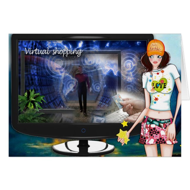 Virtual shopping cards (Front Horizontal)