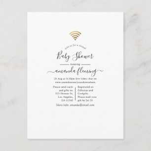 Virtual Shower Postcard