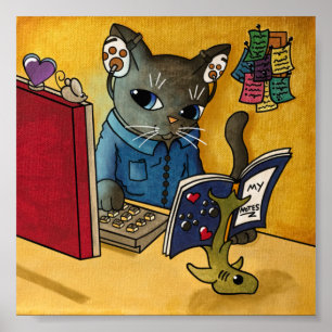 Virtual Teacher Back To School 2020 Gift For Teach Poster