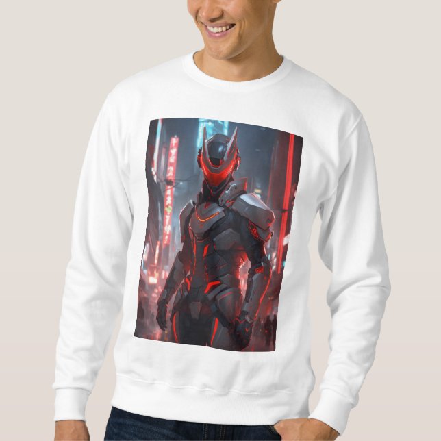 "Virtual Vogue: Elevate Your Style with Our Latest Sweatshirt (Front)