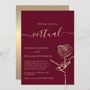 Virtual Wedding Invitation