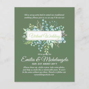 Virtual Wedding Video Chat Live Streaming Invites