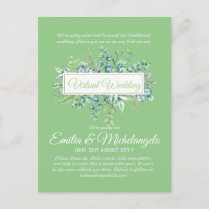 Virtual Wedding Video Chat Live Streaming Invites