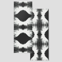 Virtues Abstract White Wings Alcohol Ink Art