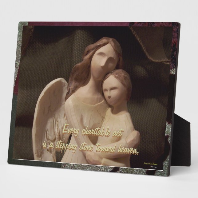 Virtues Angel Plaque (Side)