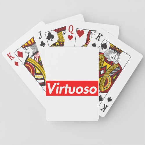 Virtuoso Playing Cards