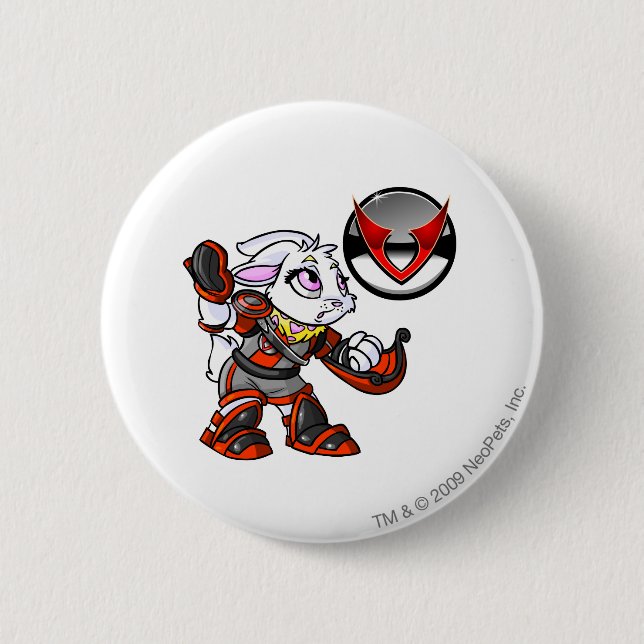 Virtupets Space Station Team Captain 1 Button (Front)