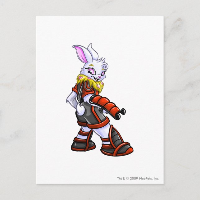 Virtupets Space Station Team Captain 2 Postcard (Front)