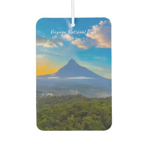 Virunga National Park, DR Congo - Volcano Air Freshener