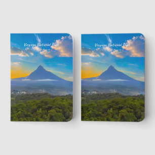 Virunga National Park, DR Congo - Volcano Foil Vow Books