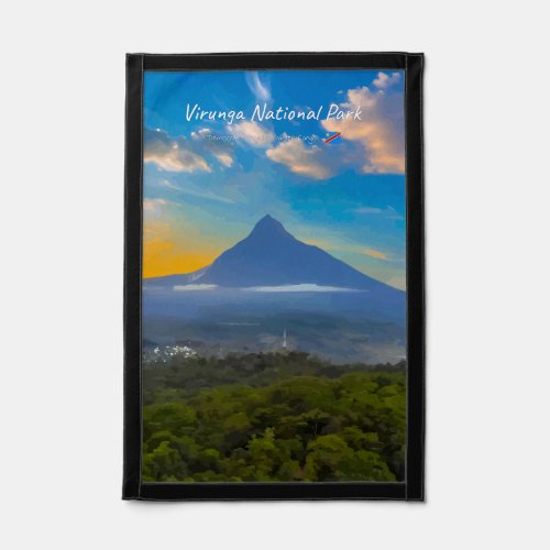 Virunga National Park, DR Congo - Volcano Pennant