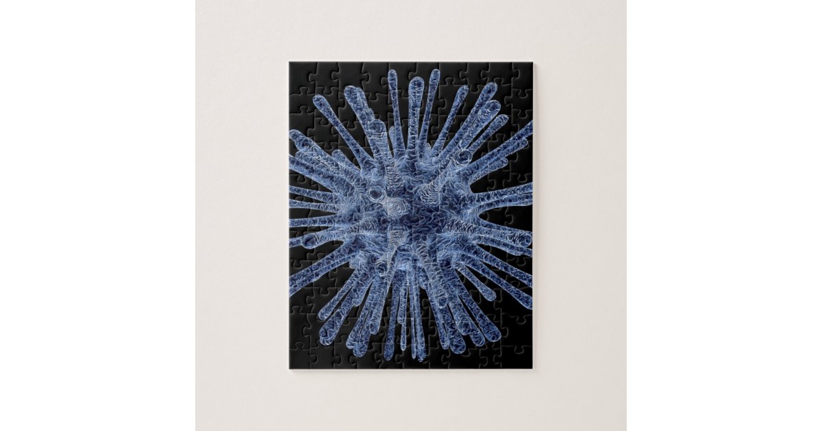 Virus Infected Cell Jigsaw Puzzle | Zazzle