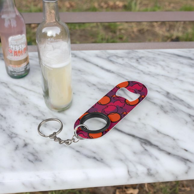 Virus  keychain bottle opener (Bottle Openers)