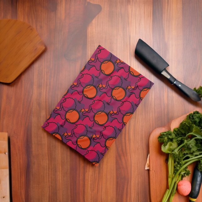 Virus  kitchen towel (Kitchen Towel)