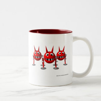 Virus Two-Tone Coffee Mug