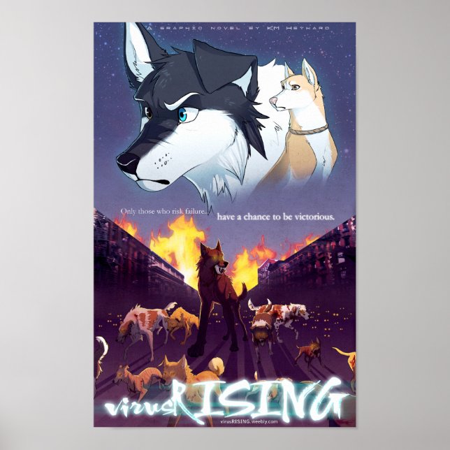 virusRISING Poster (Front)