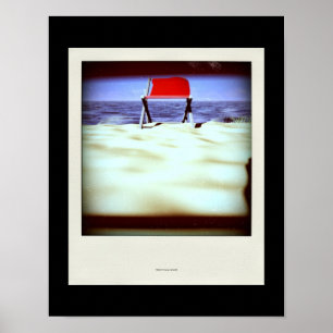 Vis-à-vis variation 3D Computer Art black poster