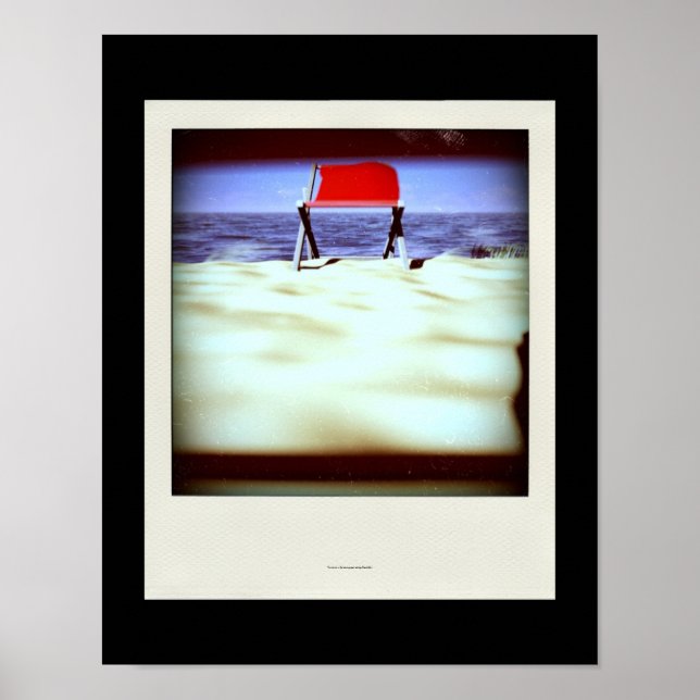 Vis-à-vis variation 3D Computer Art black poster (Front)