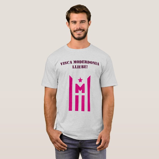 Visas Moderdonia liure! T-Shirt (Front Full)