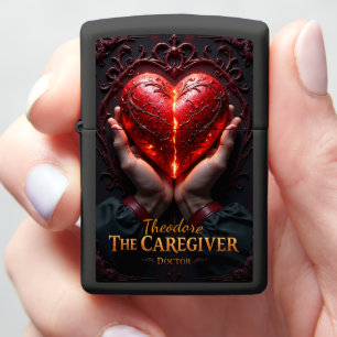 Visceral Caregiver Heart Doctor Physician Gift Zippo Lighter