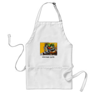 Viscious Cycle Bike Lovers Funny Gifts & Tees Adult Apron